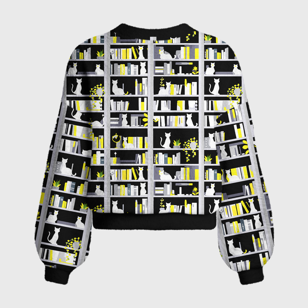 Pagewings Bookish Vibe Women's Cardigan Sweater