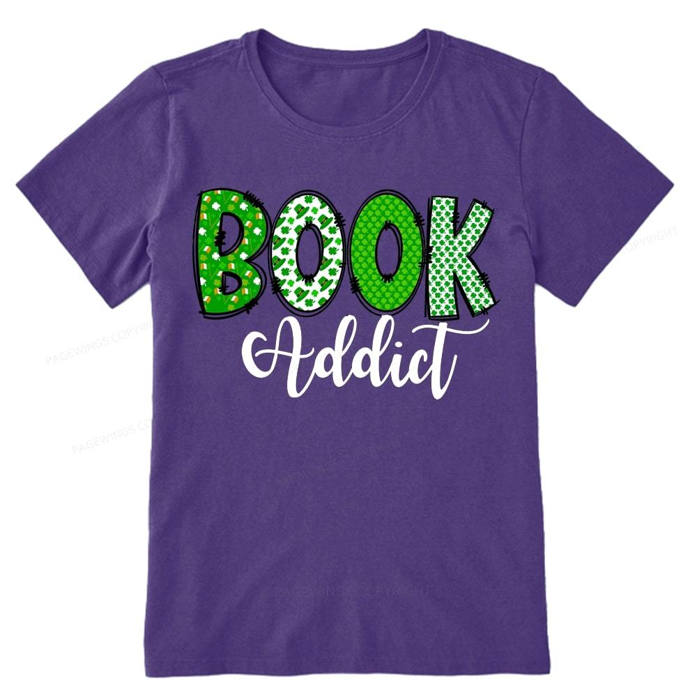 Pagewingsread t Patrick's Day Gift for bookworm,Book Lovers Unisex Classic T-shirt
