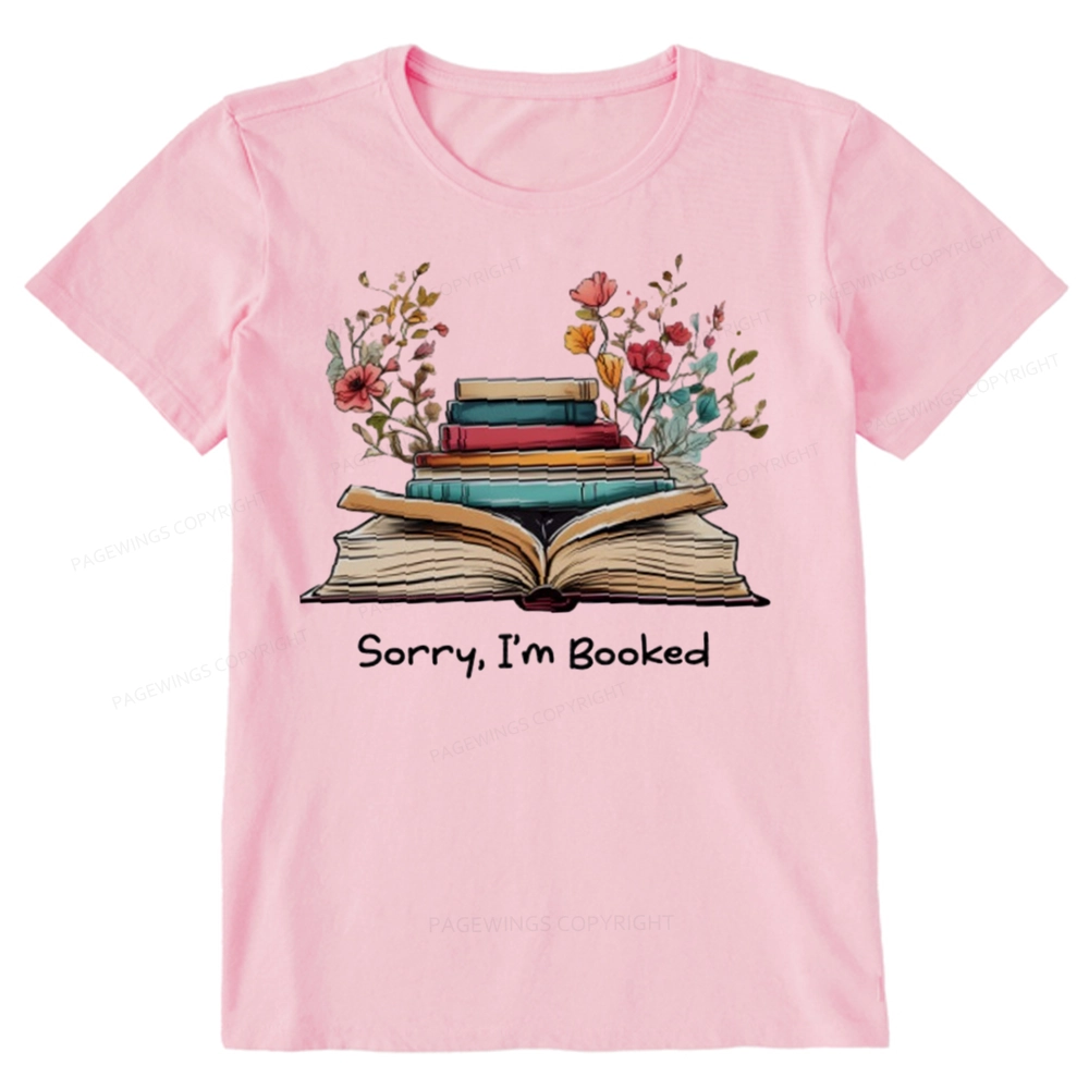 Pagewings Sorry I'm Booked Unisex Classic T-shirt