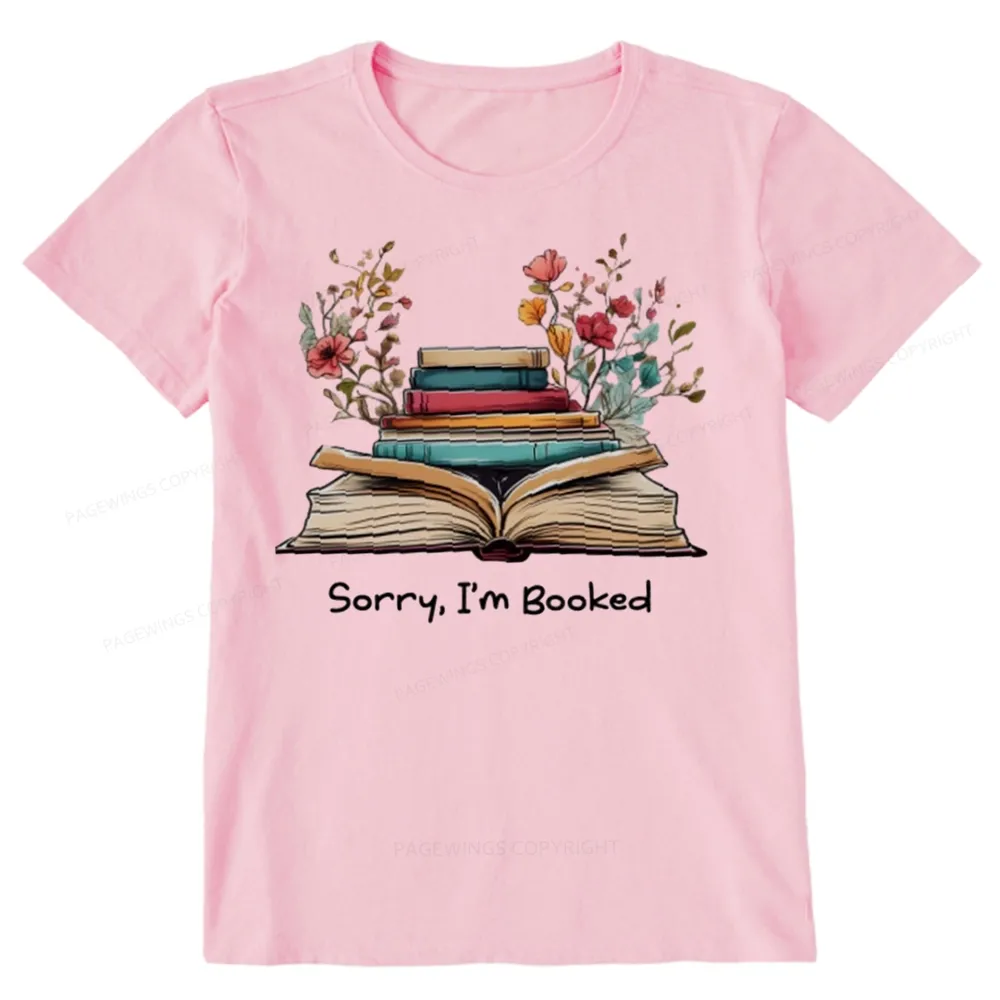 Pagewings Sorry I'm Booked Unisex Classic T-shirt