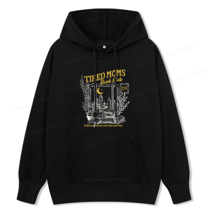 Pagewings Tired Moms Book Club Unisex Classic Hoodie