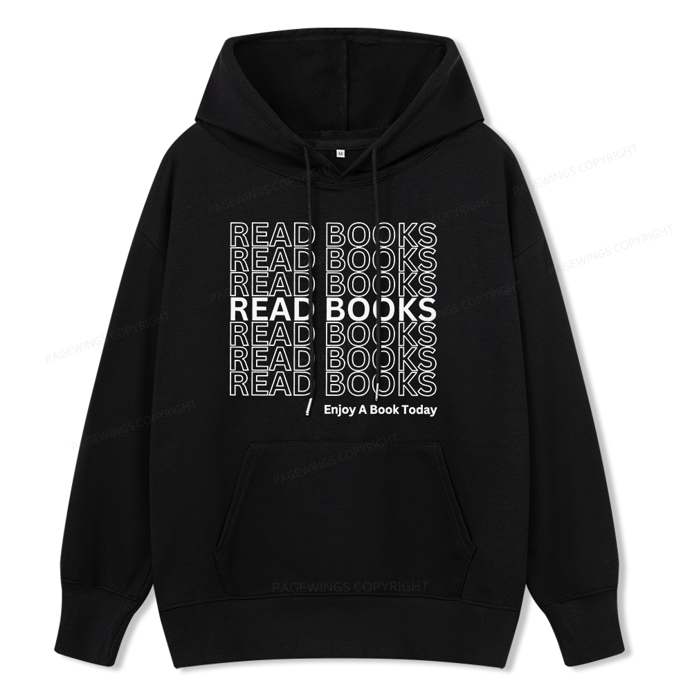 Pagewings Read Books Librarian Unisex Classic Hoodie