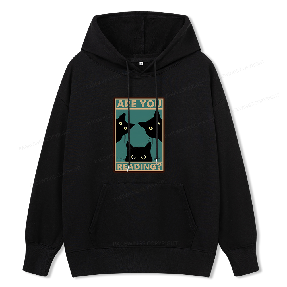 Pagewings Are You Reading Unisex Classic Hoodie