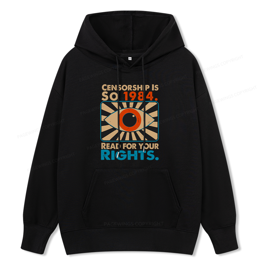 Pagewings Read For Your Rights Unisex Classic Hoodie