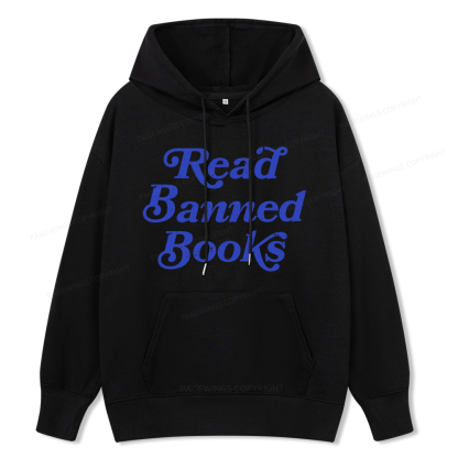 Pagewings Read Banned Books Unisex Classic Hoodie