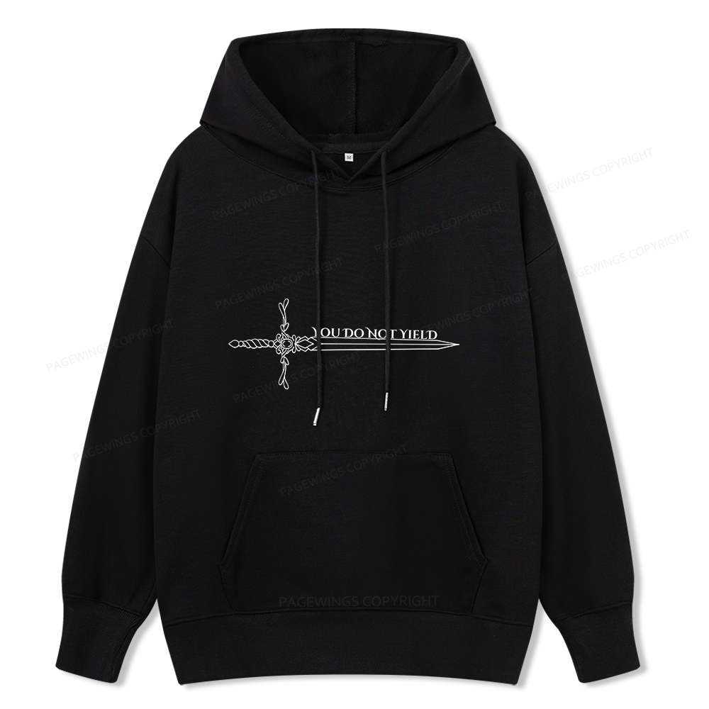 Pagewings You Do Not Yield Unisex Classic Hoodie