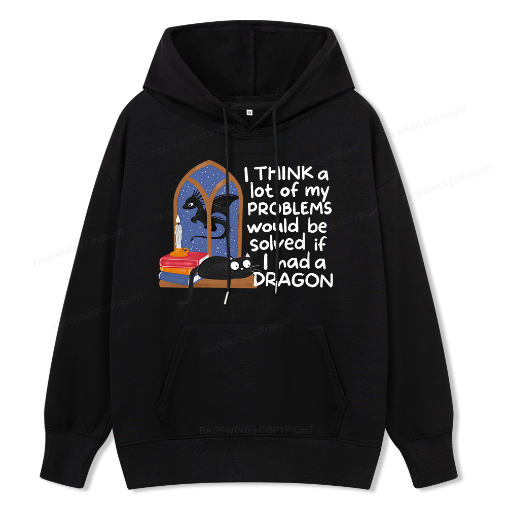 Pagewings If I Had A BookDragon Unisex Classic Hoodie
