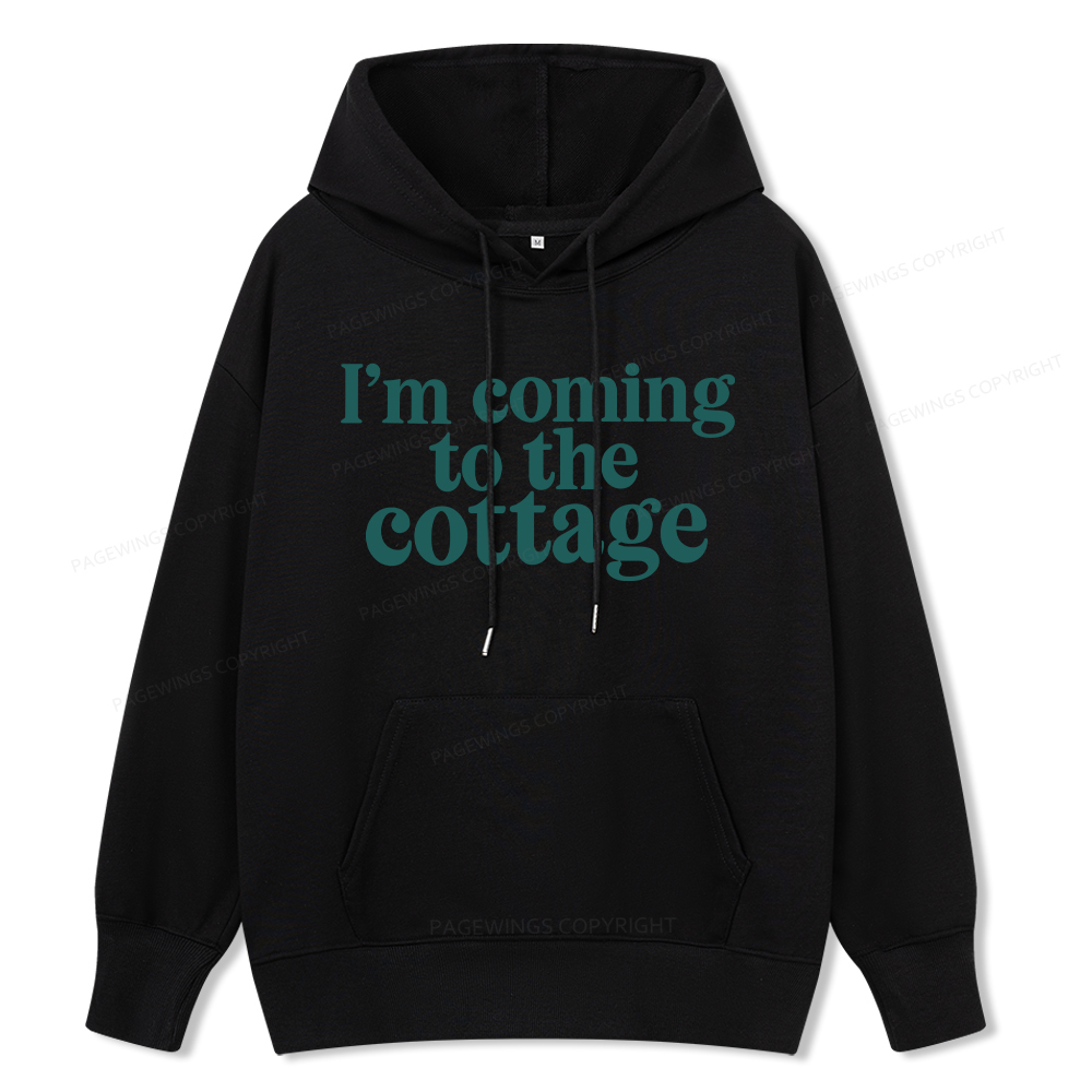 Pagewings I'm Coming To The Cottage Unisex Classic Hoodie
