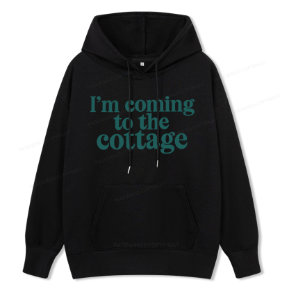 Pagewings I'm Coming To The Cottage Unisex Classic Hoodie
