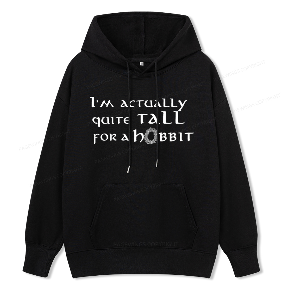 Pagewings I'm Actually Quite Tall Unisex Classic Hoodie