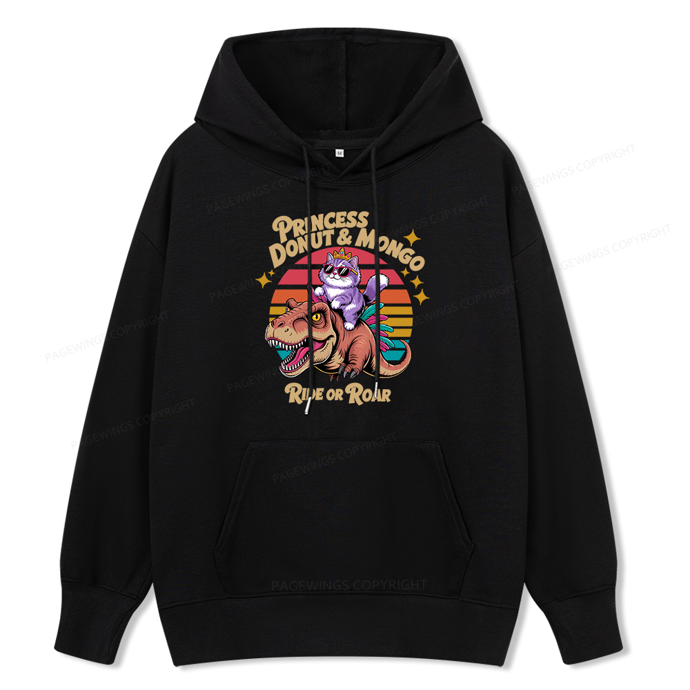 Pagewings Princess Donut & Mongo Unisex Classic Hoodie