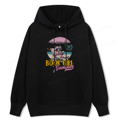 Pagewings Book Girl Summer Unisex Classic Hoodie