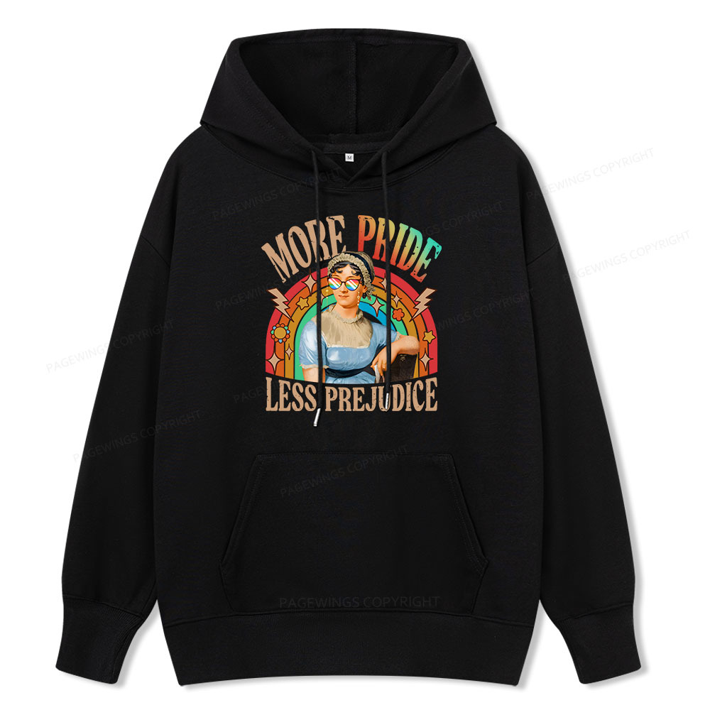 Pagewings More Pride Less Prejudice Unisex Classic Hoodie
