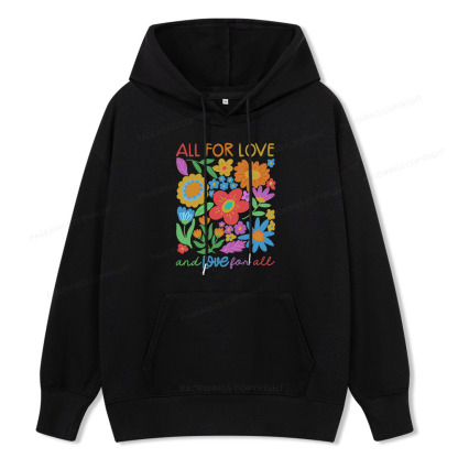 Pagewings All For Love Unisex Classic Hoodie