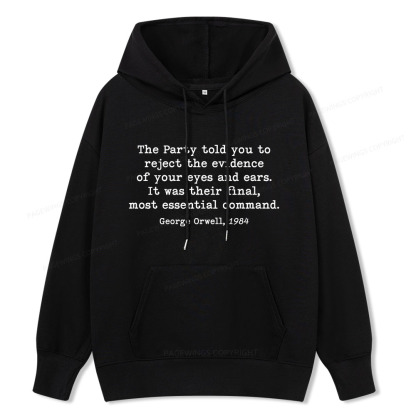 Pagewings It Was Their Final Most Essential Command Unisex Classic Hoodie