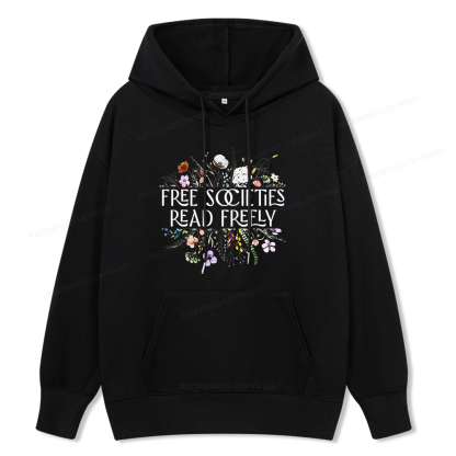 Pagewings Free Societies Read Freely Unisex Classic Hoodie