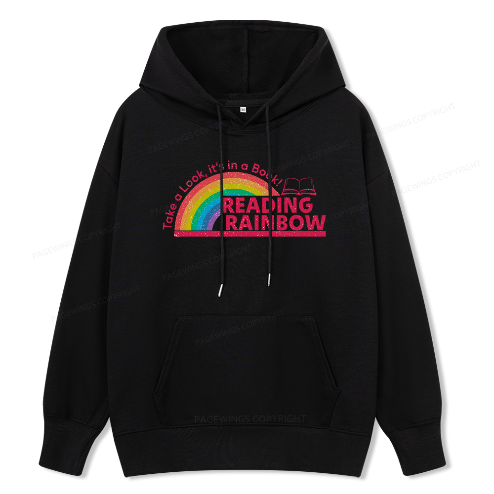 Pagewings Reading Rainbow Unisex Classic Hoodie