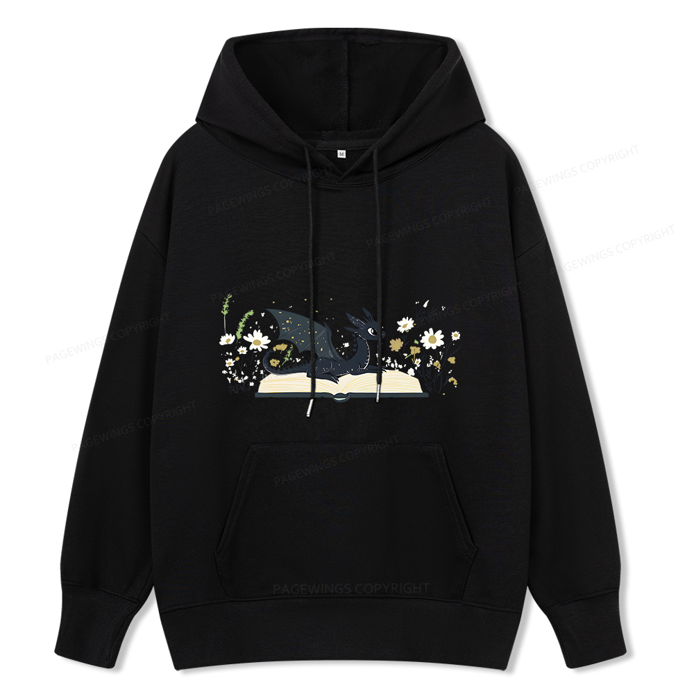 Pagewings Dragon Book Unisex Classic Hoodie