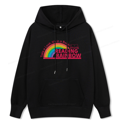 Pagewings Reading Rainbow Unisex Classic Hoodie