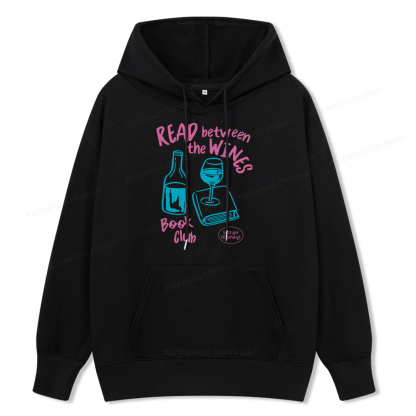 Pagewings Wine Lover Book Club Unisex Classic Hoodie