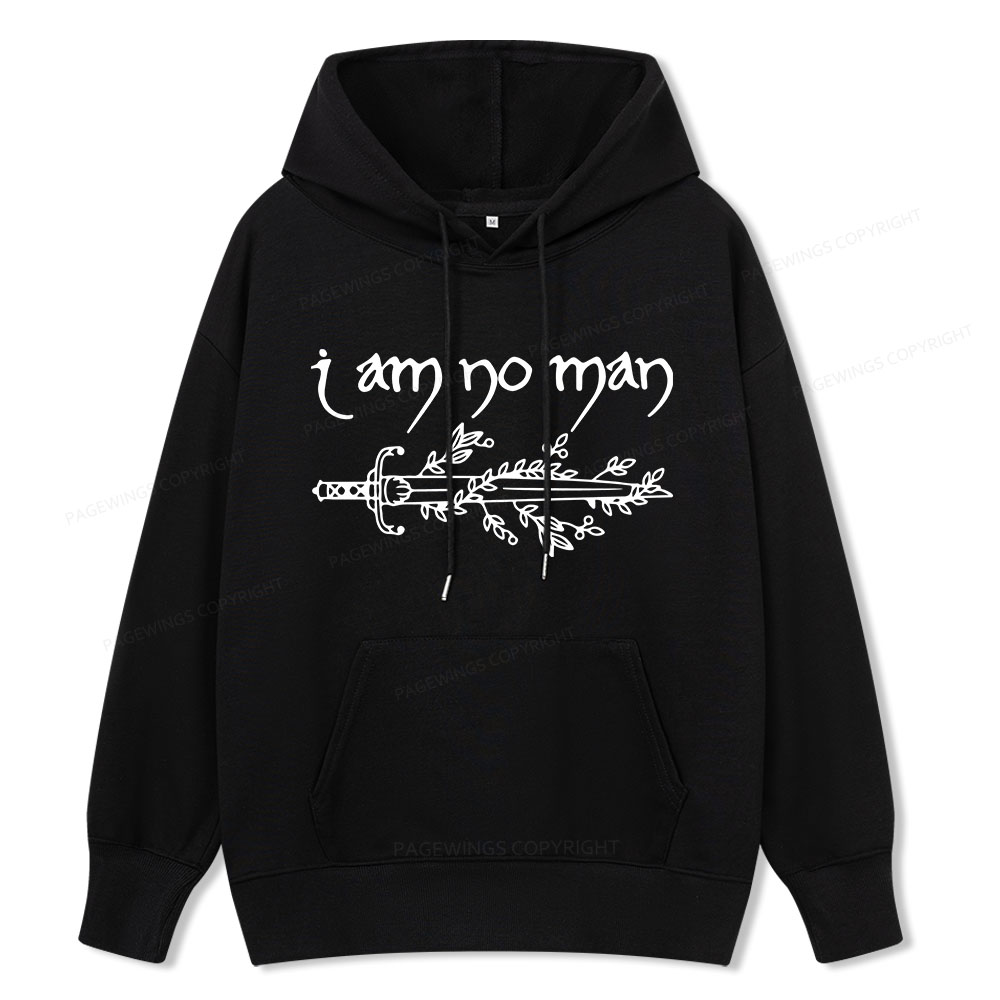 Pagewings I Am No Man Unisex Classic Hoodie