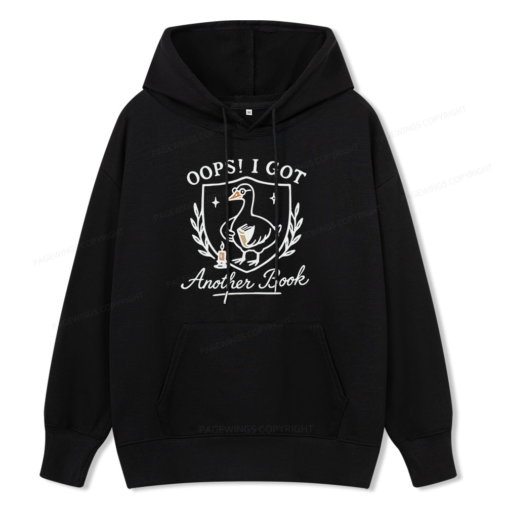 Pagewings Oops I Got Another Book Unisex Classic Hoodie