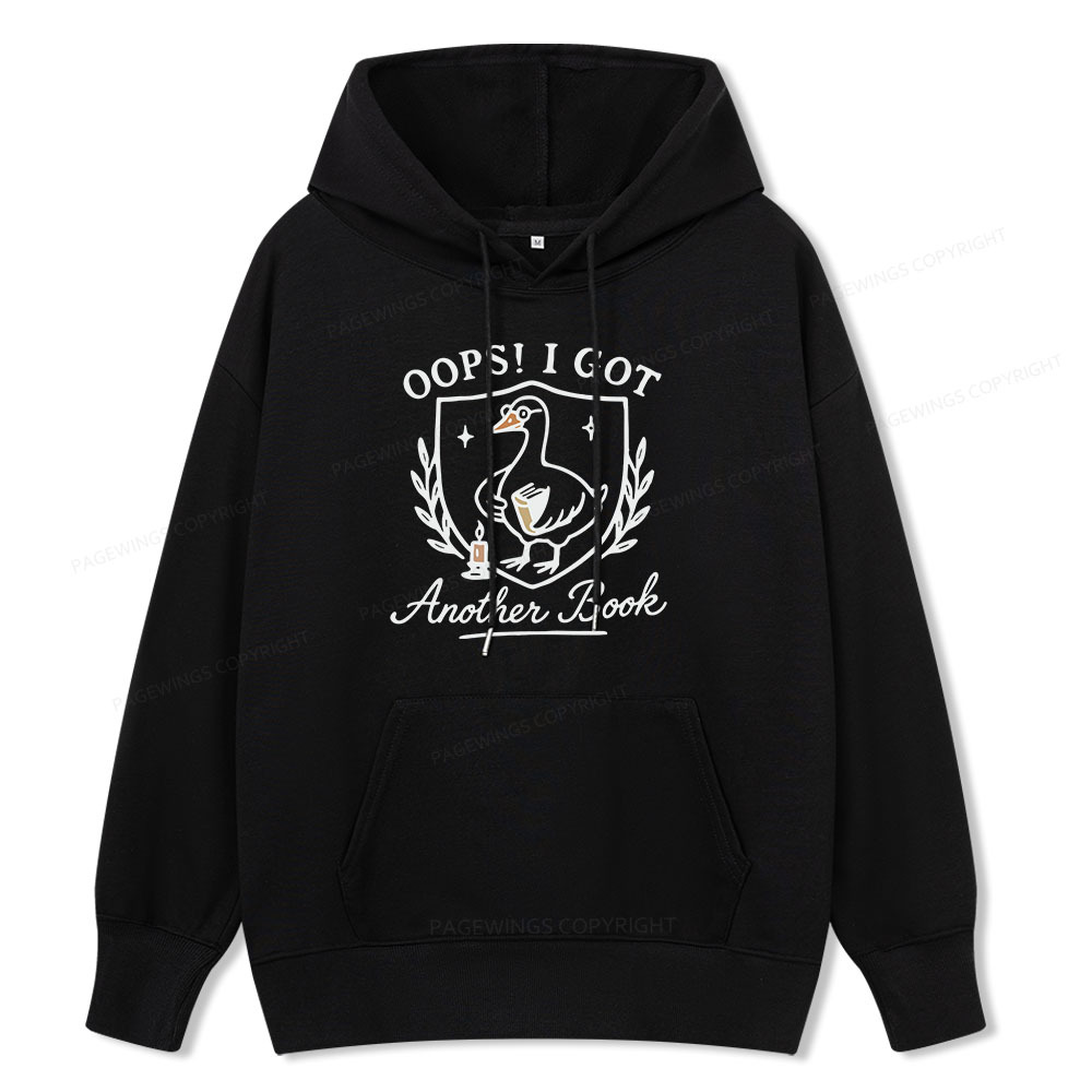 Pagewings Oops I Got Another Book Unisex Classic Hoodie