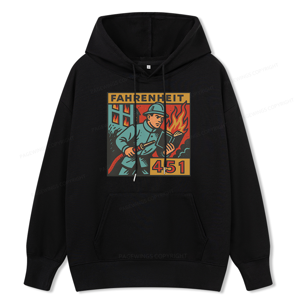 Pagewings Literature 451 Unisex Classic Hoodie
