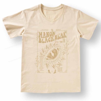 Pagewings ACOTAR Crescent City Rhysand V-neck T-shirt