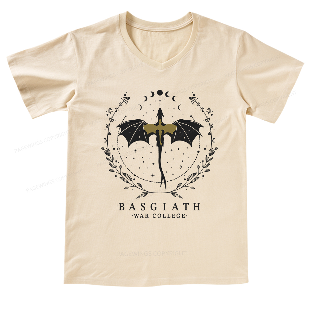 Pagewings Basgiath War College V-neck T-shirt