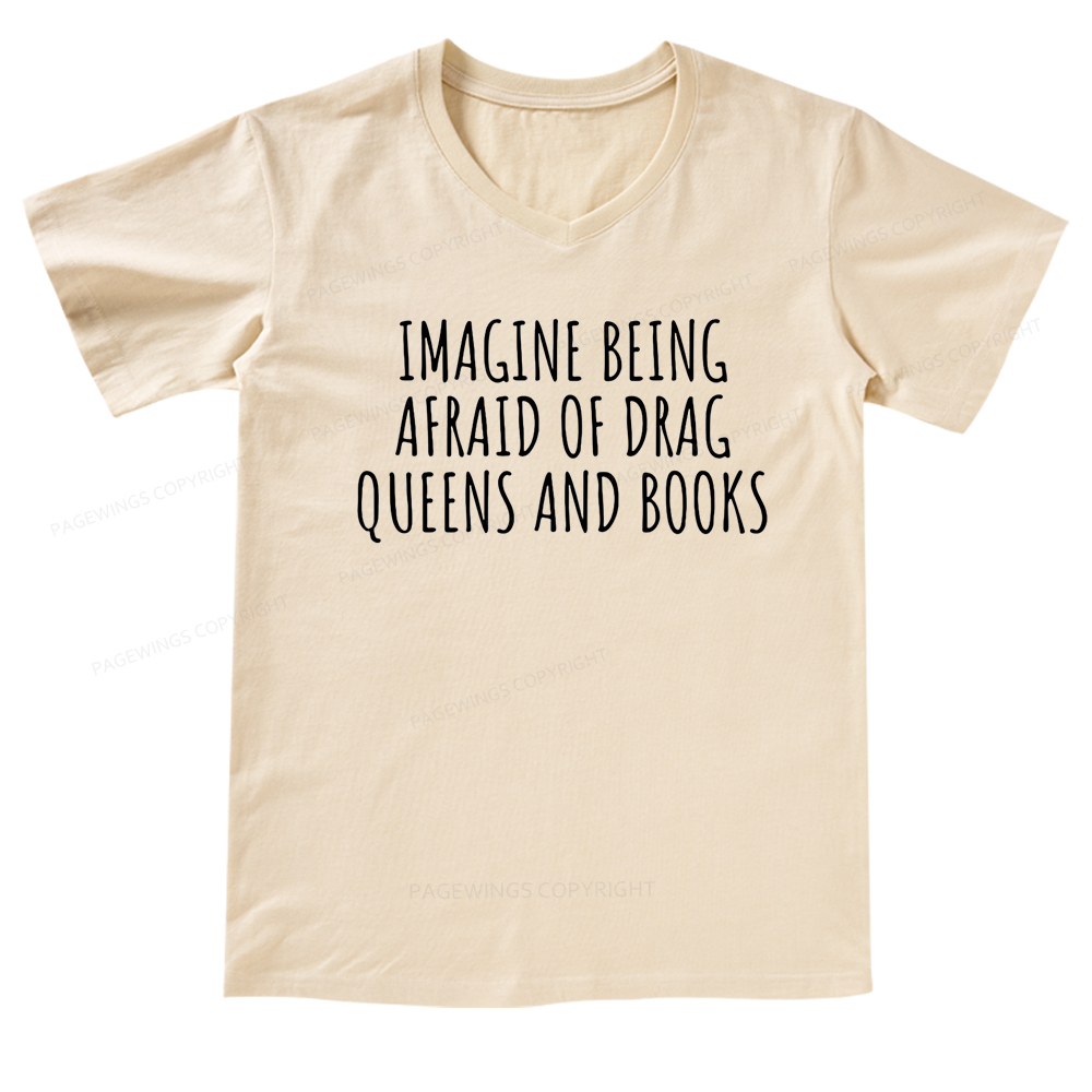 Pagewings Funny Liberal Shirt V-neck T-shirt