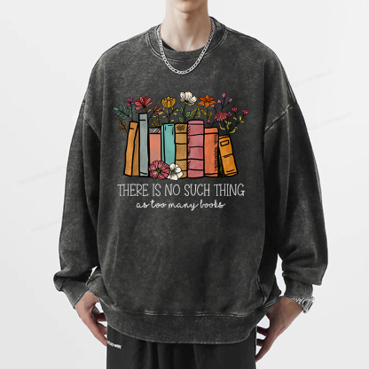 Pagewings Such A Thing Unisex Washed Sweatshirt