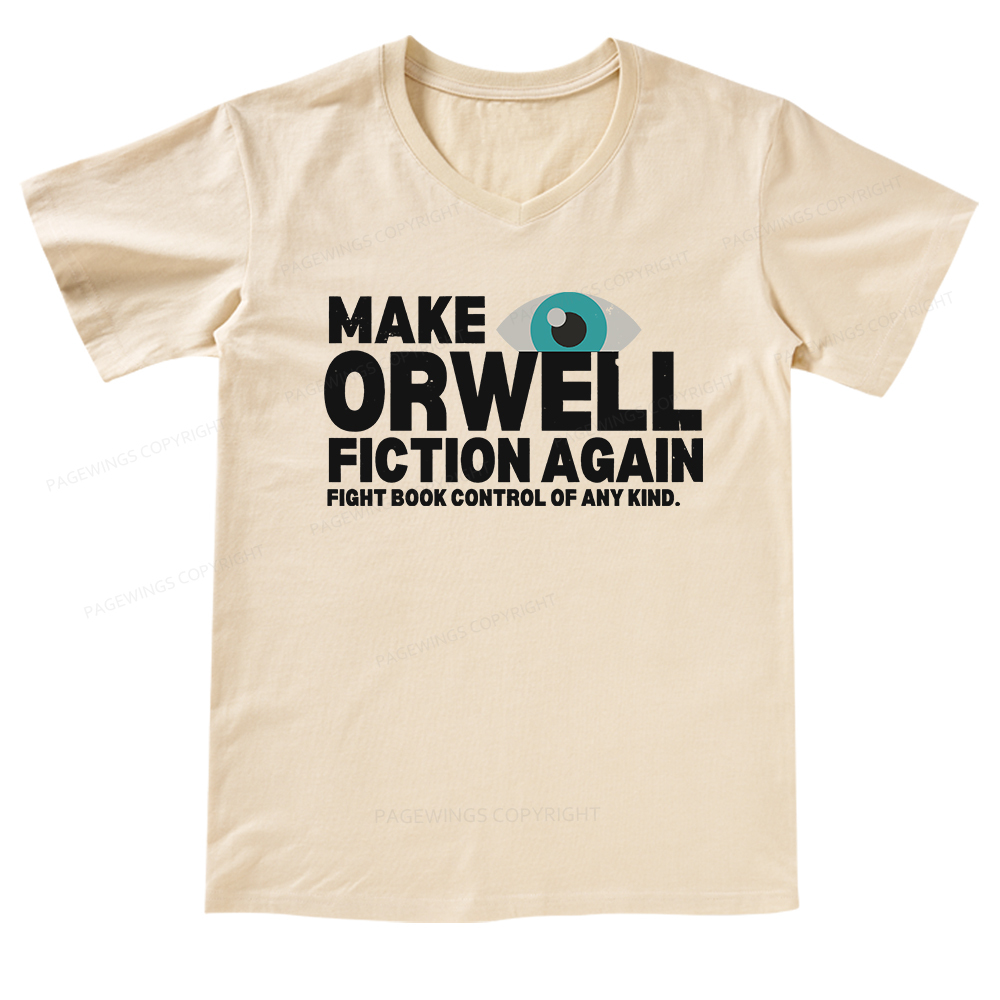 Pagewings Read Banned Books V-neck T-shirt