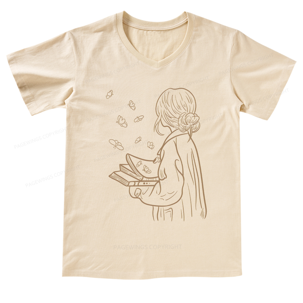 [Copy]A-V领T模版Pagewings 文案 V-neck T-shirt