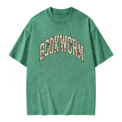 Pagewings Bookworm Unisex Washed T-shirt