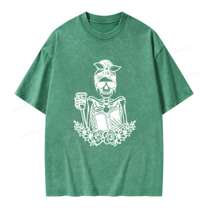 Pagewings Book Lover Unisex Washed T-shirt