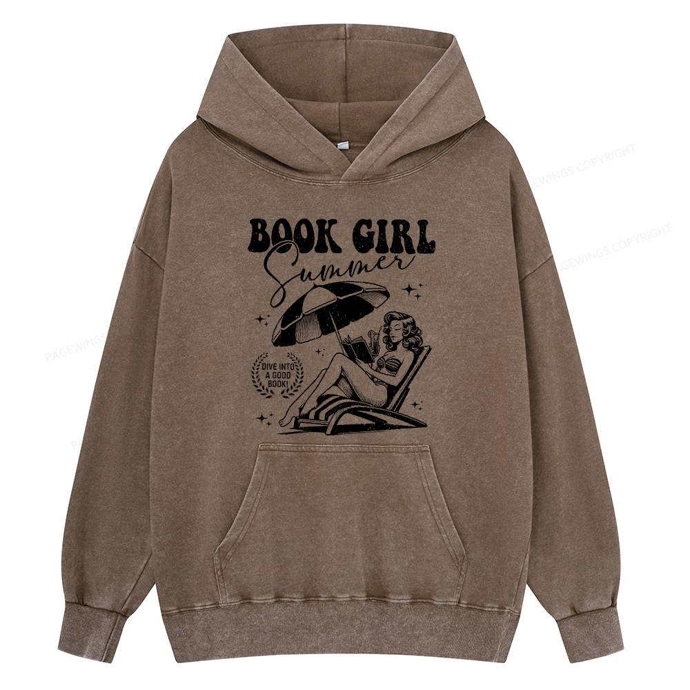 Pagewing Literacy & Equity For All Unisex Washed Hoodie