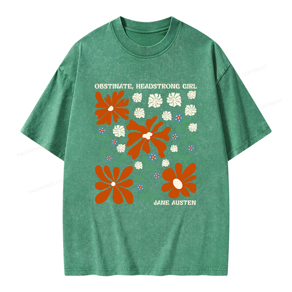 Pagewings  Obstinate Headstrong Girl Unisex Washed T-shirt