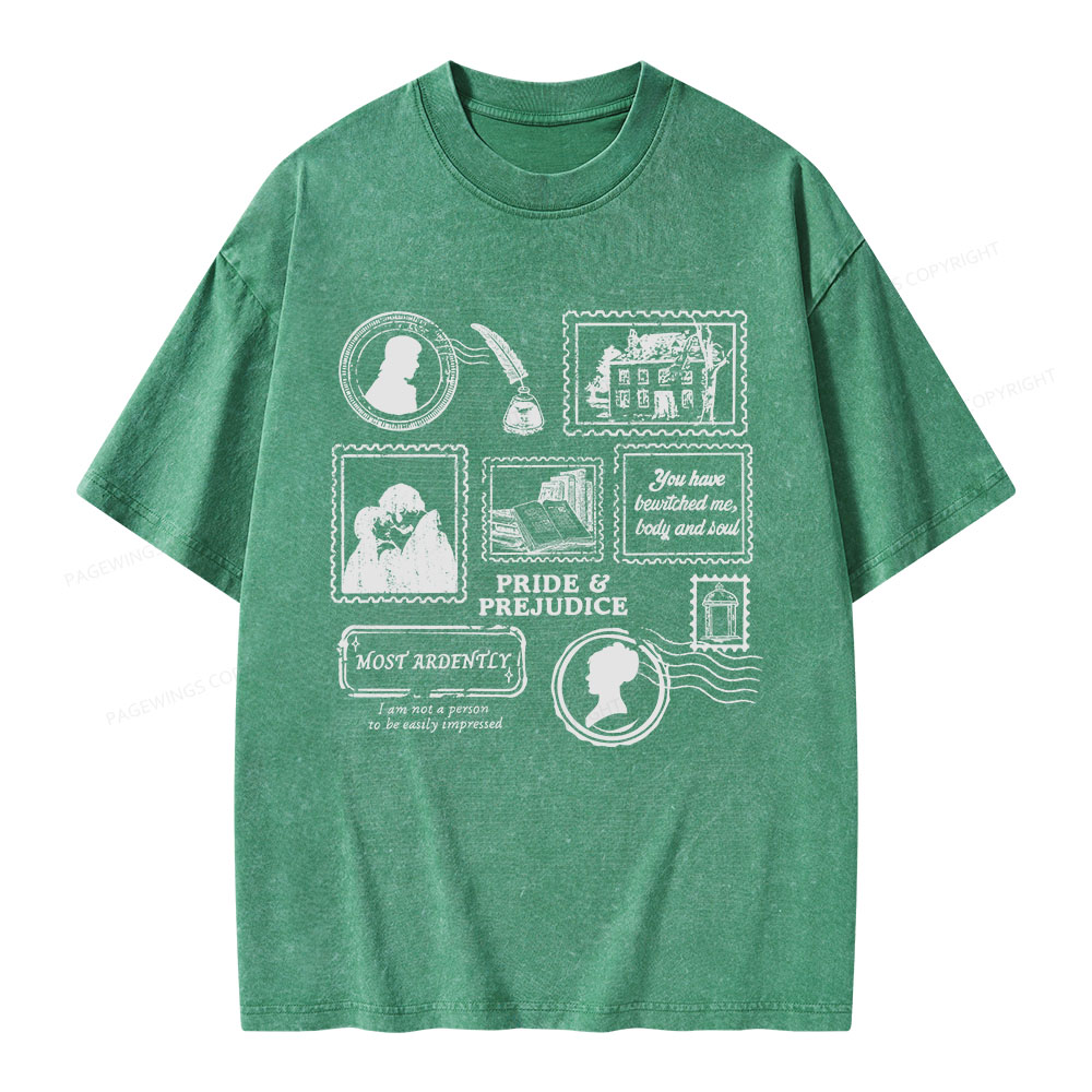 Pagewings You Have Bewitched Me Body And Soul Unisex Washed T-shirt