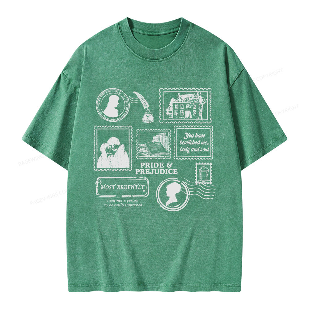 Pagewings You Have Bewitched Me Body And Soul Unisex Washed T-shirt