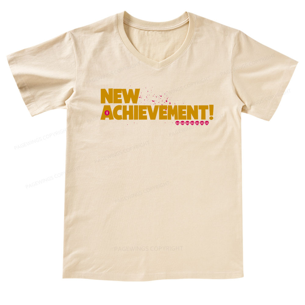 Pagewings New Achievement V-neck T-shirt