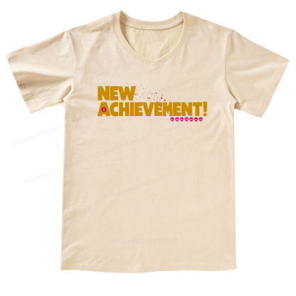 Pagewings New Achievement V-neck T-shirt