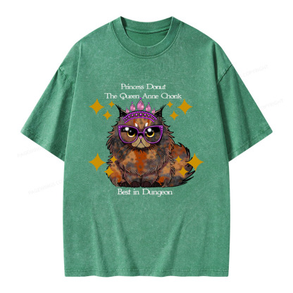 Pagewings Princess Donut Unisex Washed T-shirt