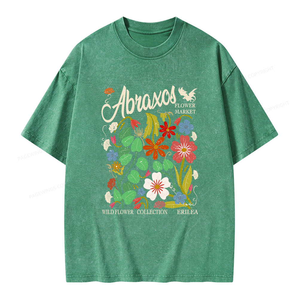 Pagewings Abraxos Unisex Washed T-shirt