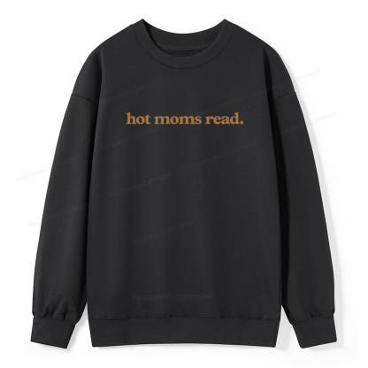Pagewings Hot Moms Read Unisex Classic Sweatshirt