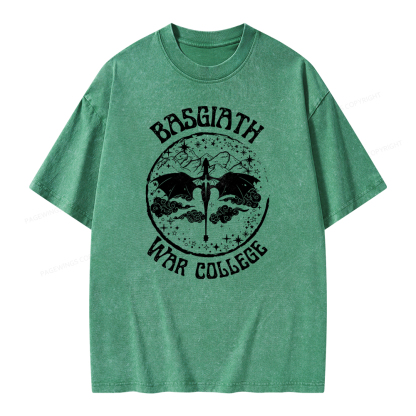 Pagewing Fouth Wings Unisex Washed T-shirt