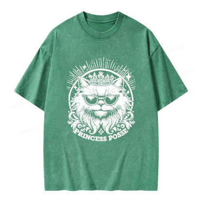 Pagewings Princess Posse Unisex Washed T-shirt