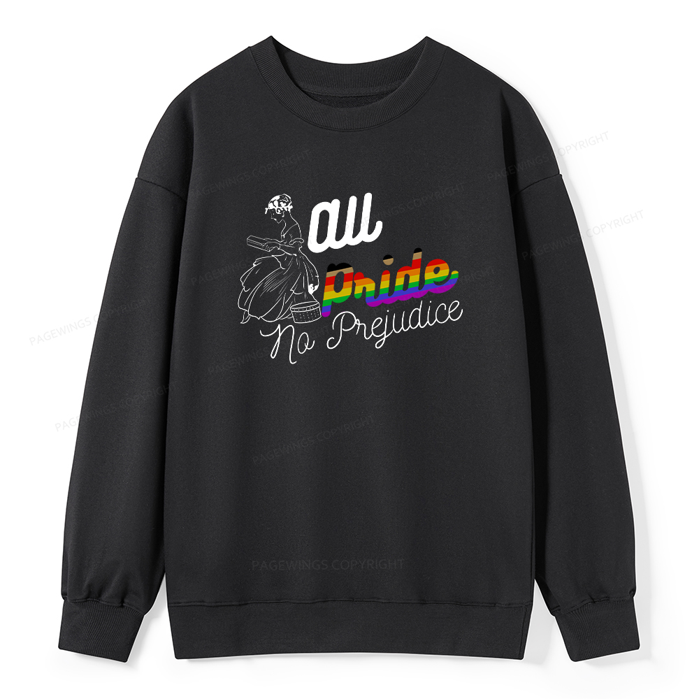 Pagewings All Pride No Prejudice Unisex Classic Sweatshirt
