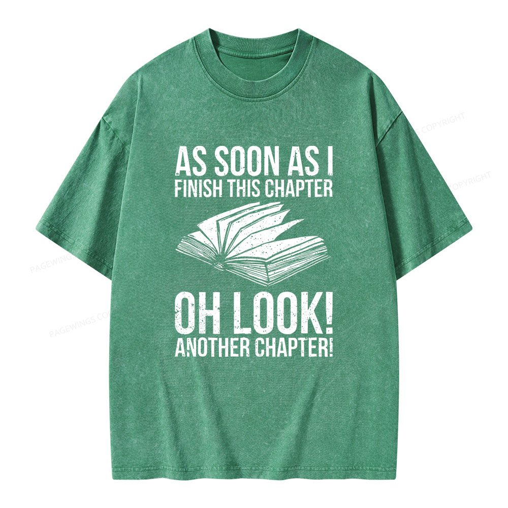 Pagewings Another Chapter Unisex Washed T-shirt