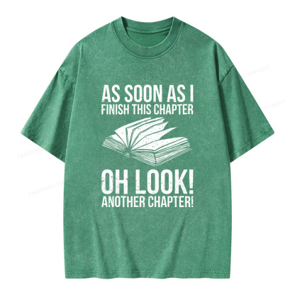 Pagewings Another Chapter Unisex Washed T-shirt